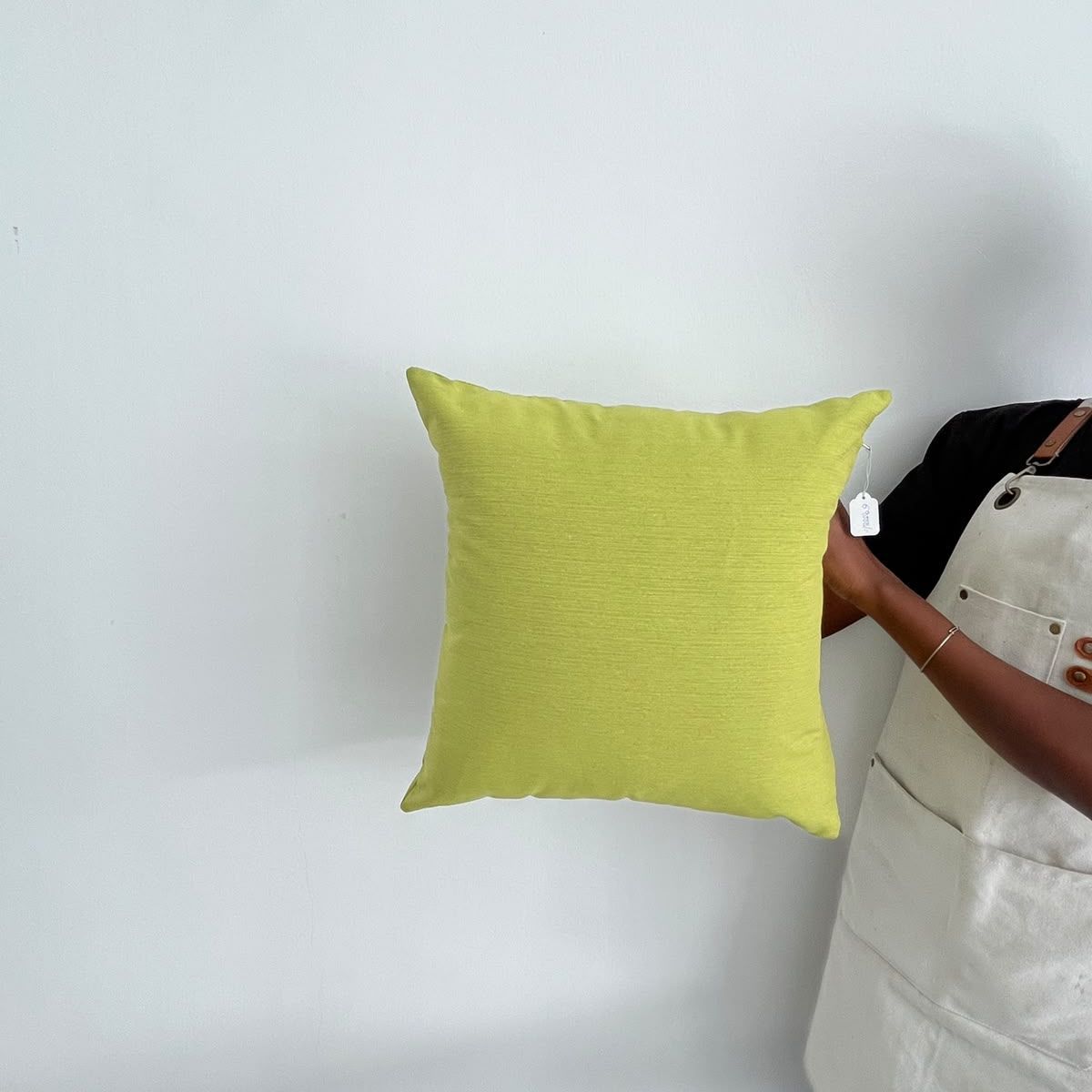AURELIA Green Throw Cushion