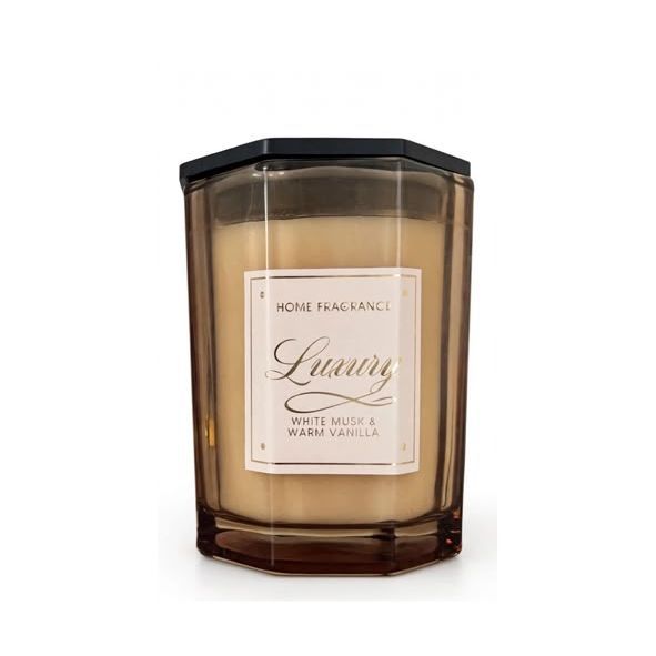 WHITE MUSK & WARM VANILLA CANDLE 