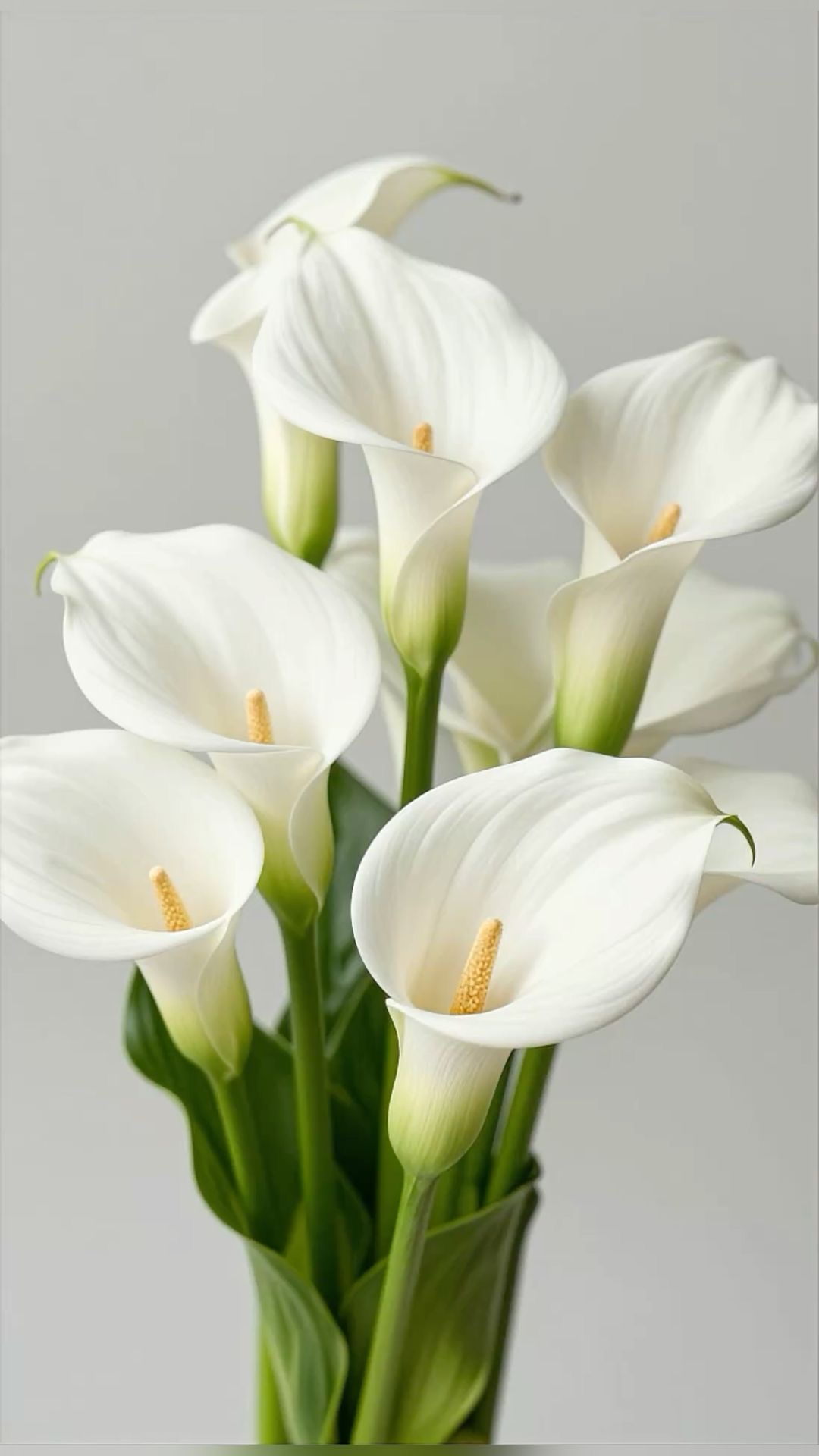 White arum lily 68cml